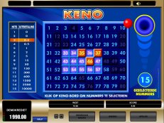 keno microgaming